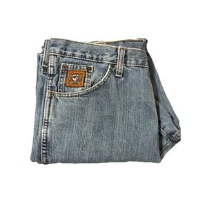 Cinch Up Mens Denim Jeans Size 35 x 32 Rocky Mountain Clothing Co FAST SHIPPING!